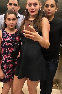 elder housewife gets her internal ejaculation with spunk in tights